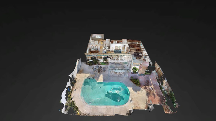 Plan 3D piscine